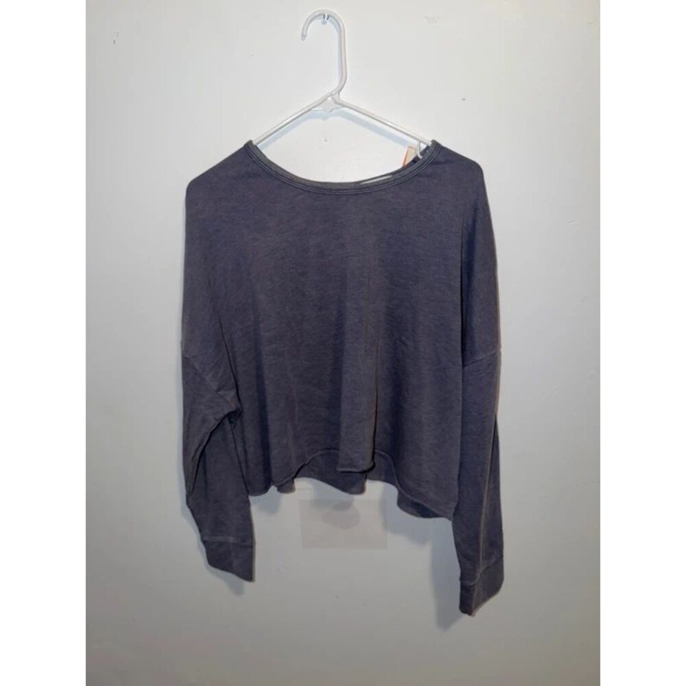 Colsie Open Back Sweatshirt - Picture 1 of 3